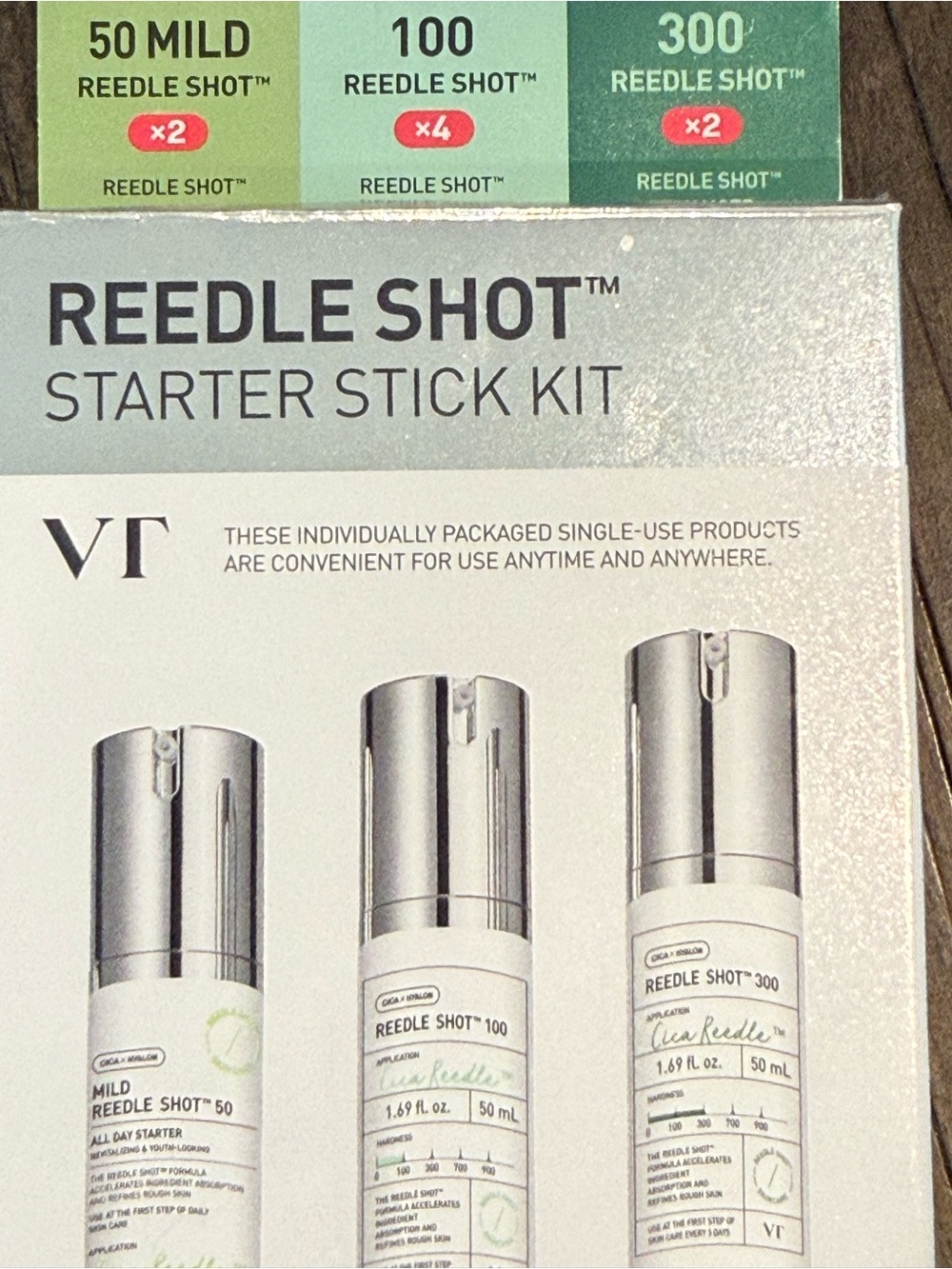 VT Cosmetics Reedle Starter Stick Kit K-Beauty Travel Friendly Set New in Box - Picture 7 of 11